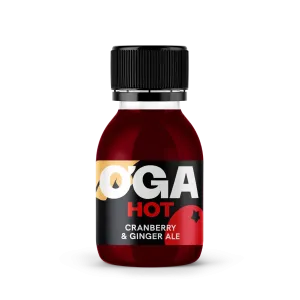 OGA hot shot Brusnica - Zázvor 60ml  15ks