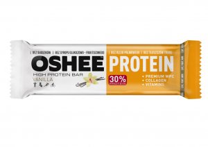 OSHEE Proteínová tyčinka vanilka 45 g