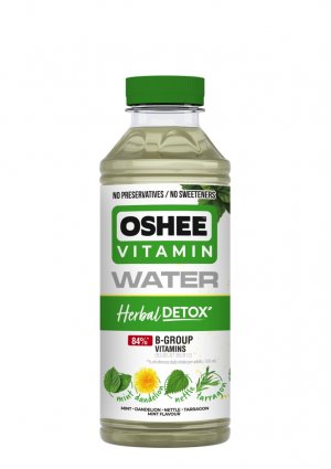 OSHEE Vitamínová voda detox & herbal 555 ml