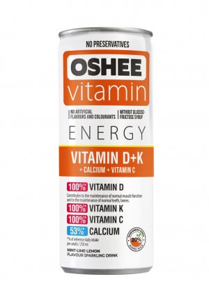 OSHEE Vitamin Energy vitamín D + K 250 ml
