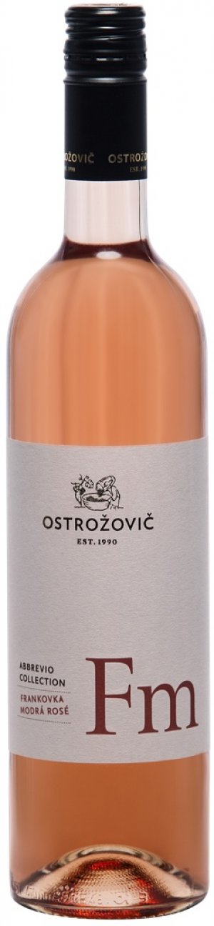 Frankovka ružová, abbrevio 0,75L