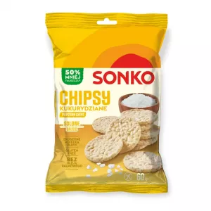 SONKO slané pukancové čipsy 60g